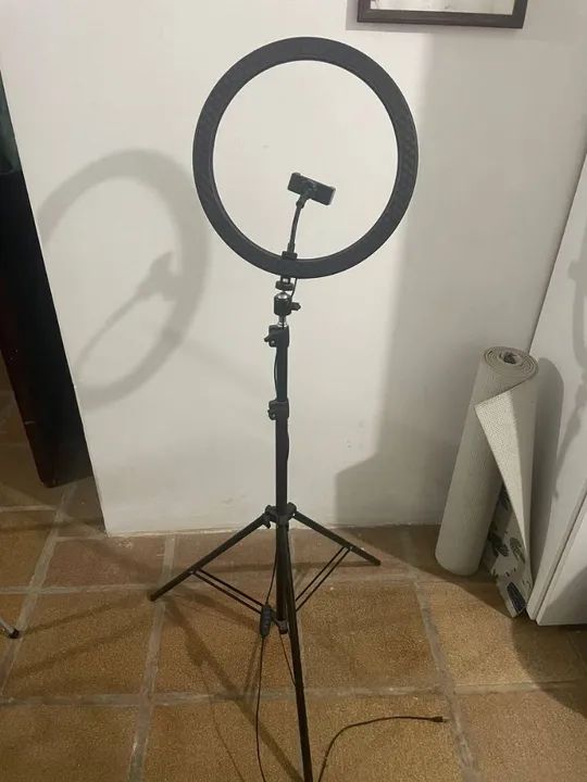 Ring Light para Streaming com Tripé - Foto 2