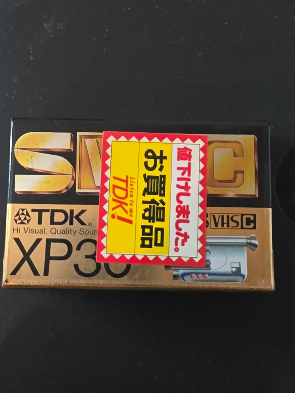 Fita VHS TDK XP30