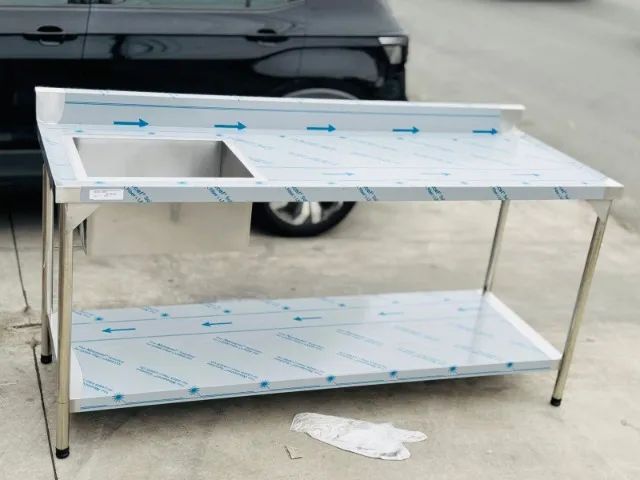 pia e mesa inox direto de fabrica sob medida  (Ester) - Foto 2