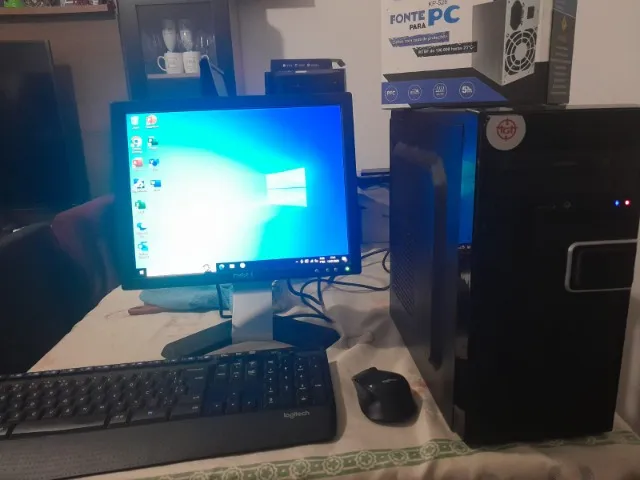 Computador + Monitor para trabalho estudos/ Intel g2030/ 8gb ram /SSD 240gb / 9500GT
