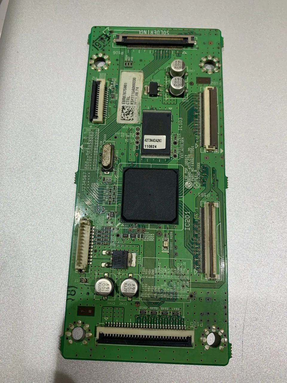 Placa t-con TV LG modelo: 42pt250b