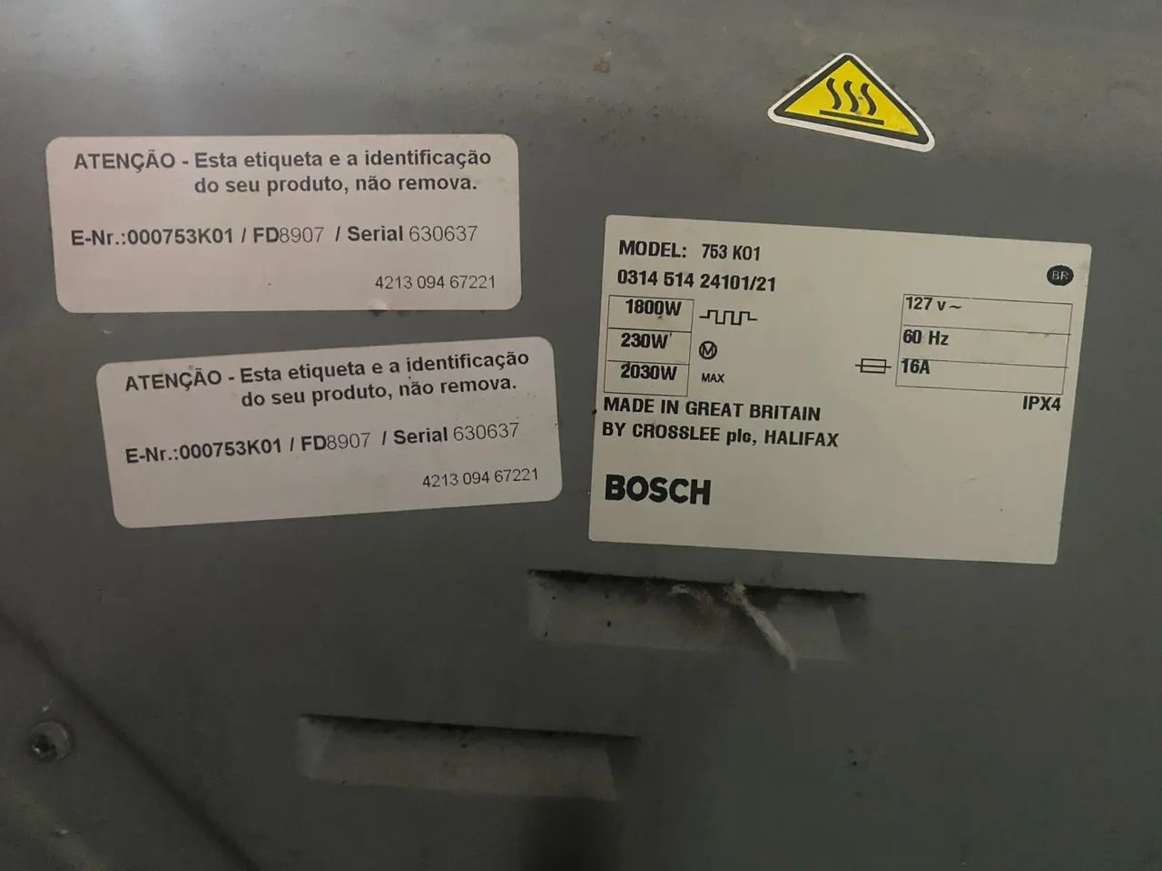 Secadora de Roupa 10kg - Bosch - Foto 6