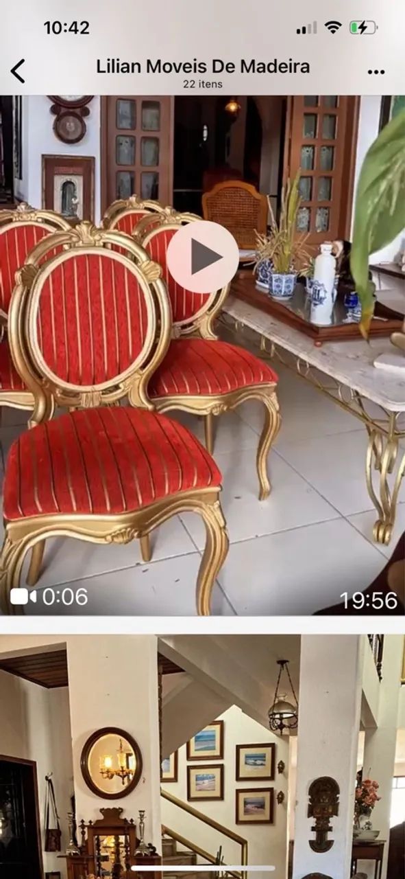 Suportes para velas  em madeira antigo  - Foto 4