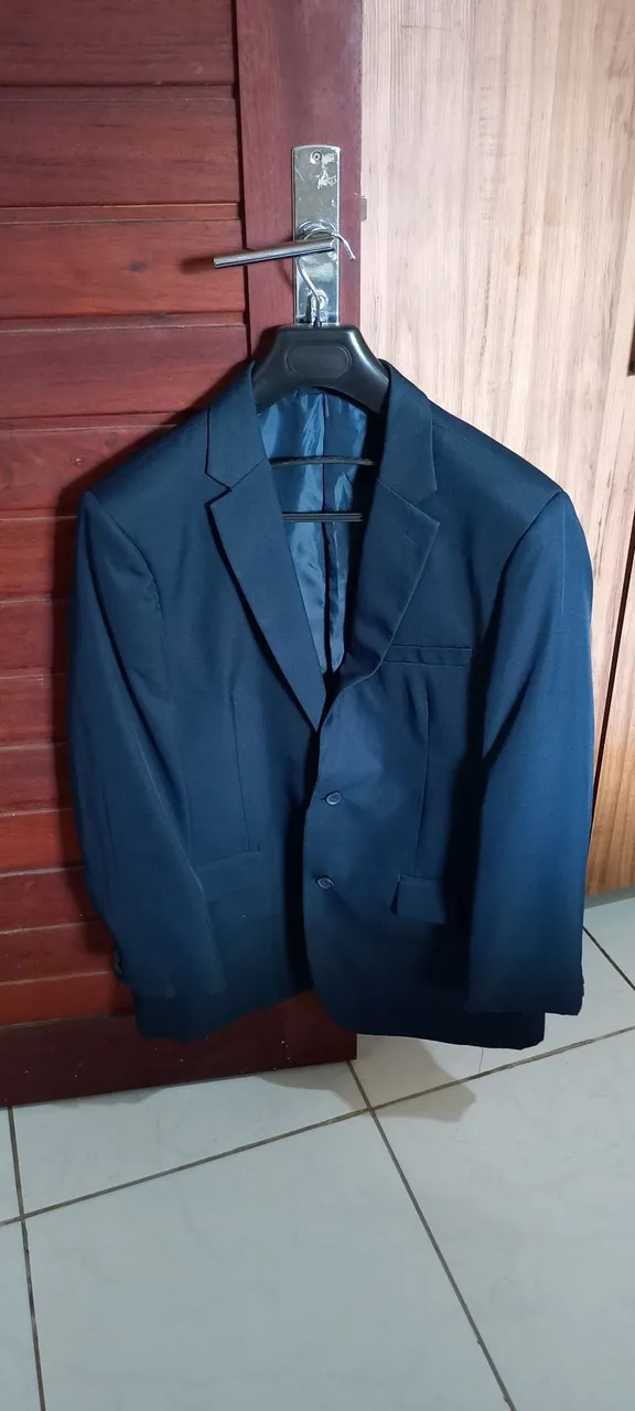 Blazer social azul marinho n° 52