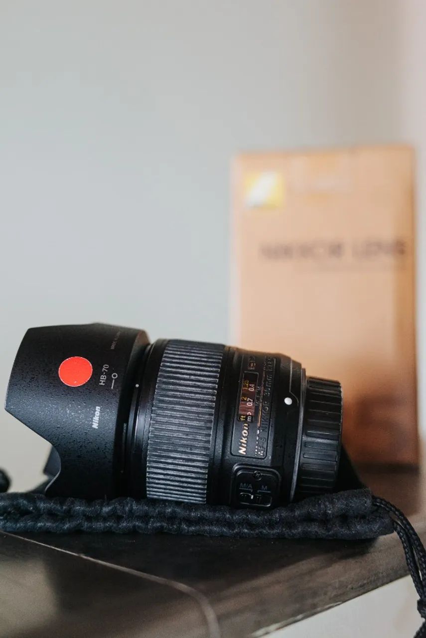 Lente Nikon - 35mm f/1.8 G - Full Frame - Foto 4