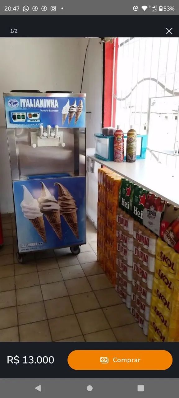 Máquinas de fabricar Sorvetes completas - Foto 4