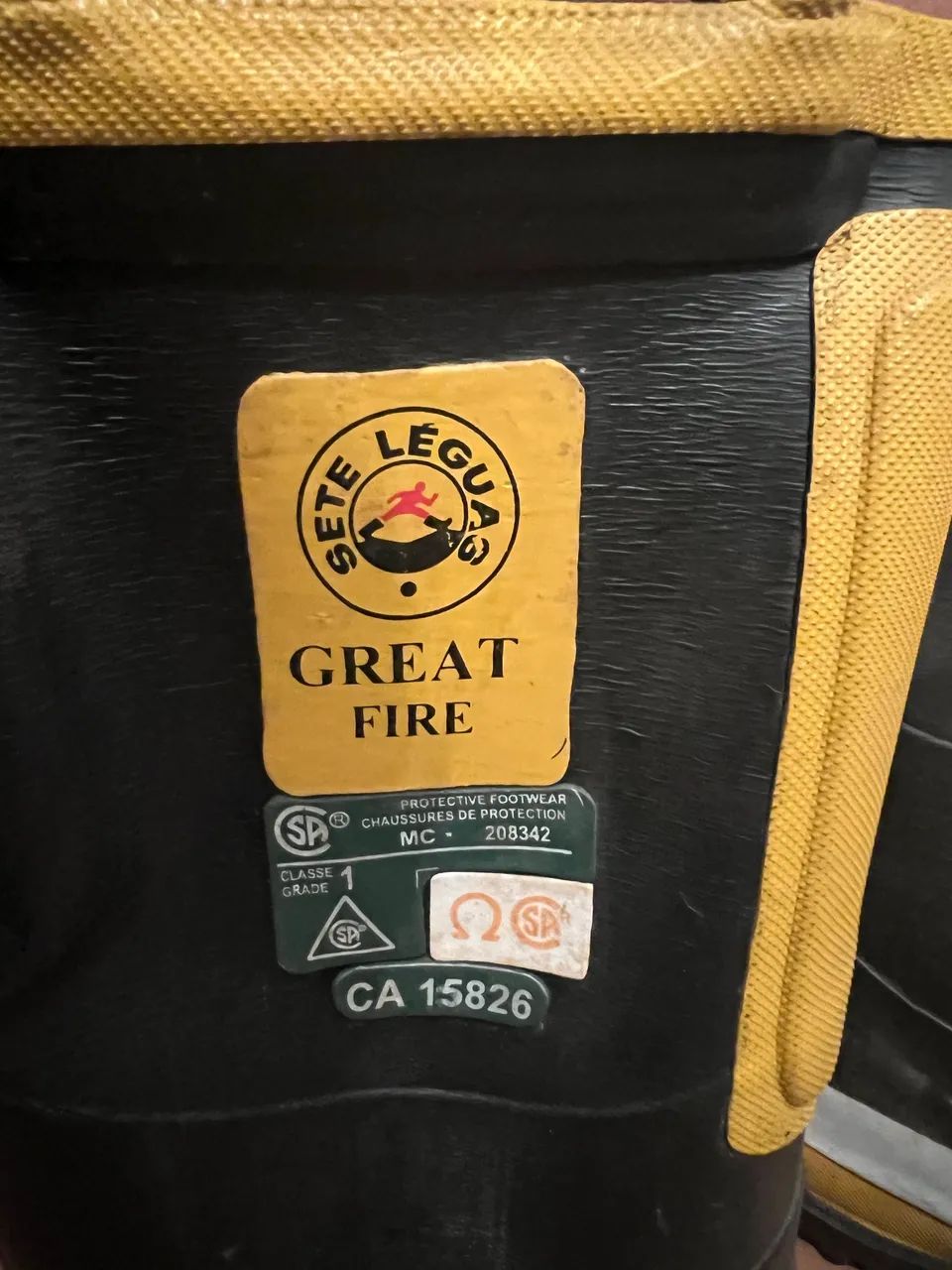 Bota de bombeiro - Foto 3