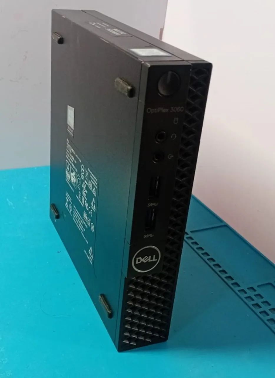 Mini PC Dell Optiplex 3060, i3 8100T, 8Gb de memória, SSD 120Gb Windows 11 e Office 2024