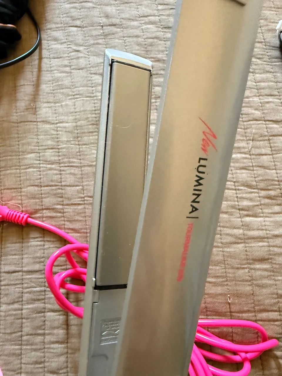 Chapinha/prancha De Cabelo Gama New Lumina Tourmaline Ion Cinza 127/220v - Foto 5