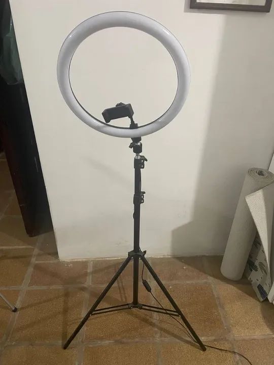 Ring Light para Streaming com Tripé