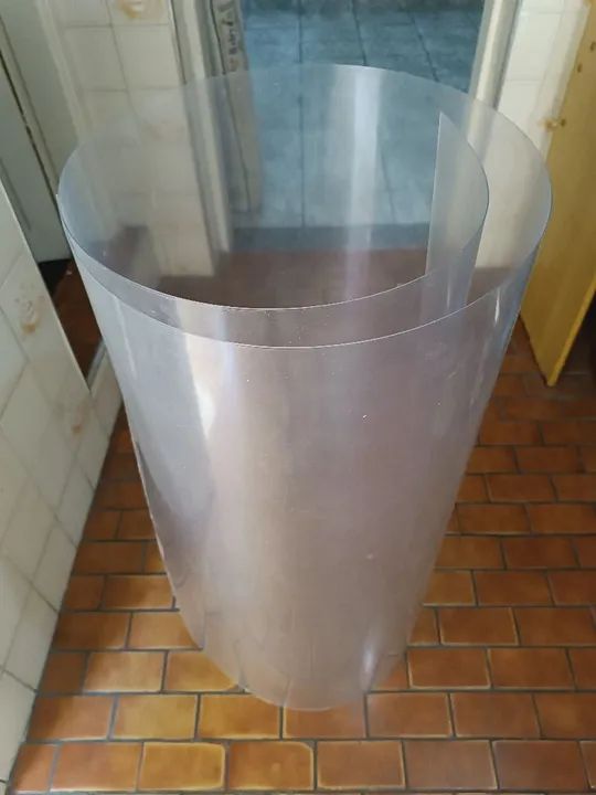 Placa PetG - 2,00 x 1,00 - grossa, nao ondula 