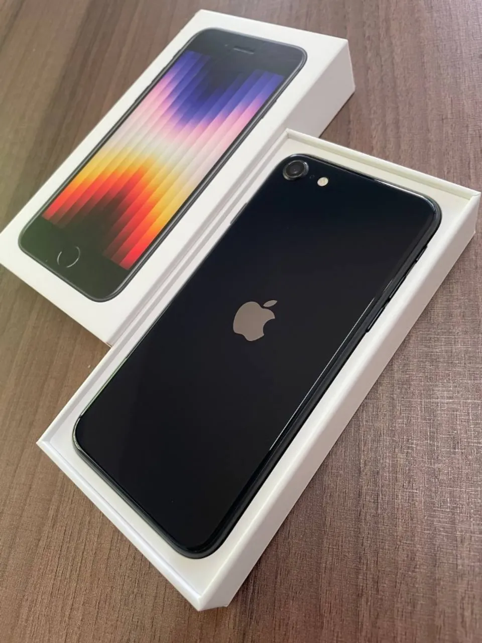 Iphone SE 2022 5G 128gb Midnight Black Novo Sem Uso