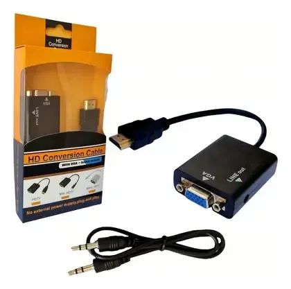 Adaptador Hdmi Para Vga Hd