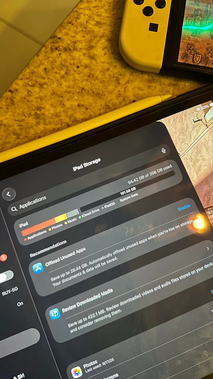 iPad Pro M2 Novinho 256gb 11 polegadas + Apple Pencil 2 + Película + Capa - Foto 3