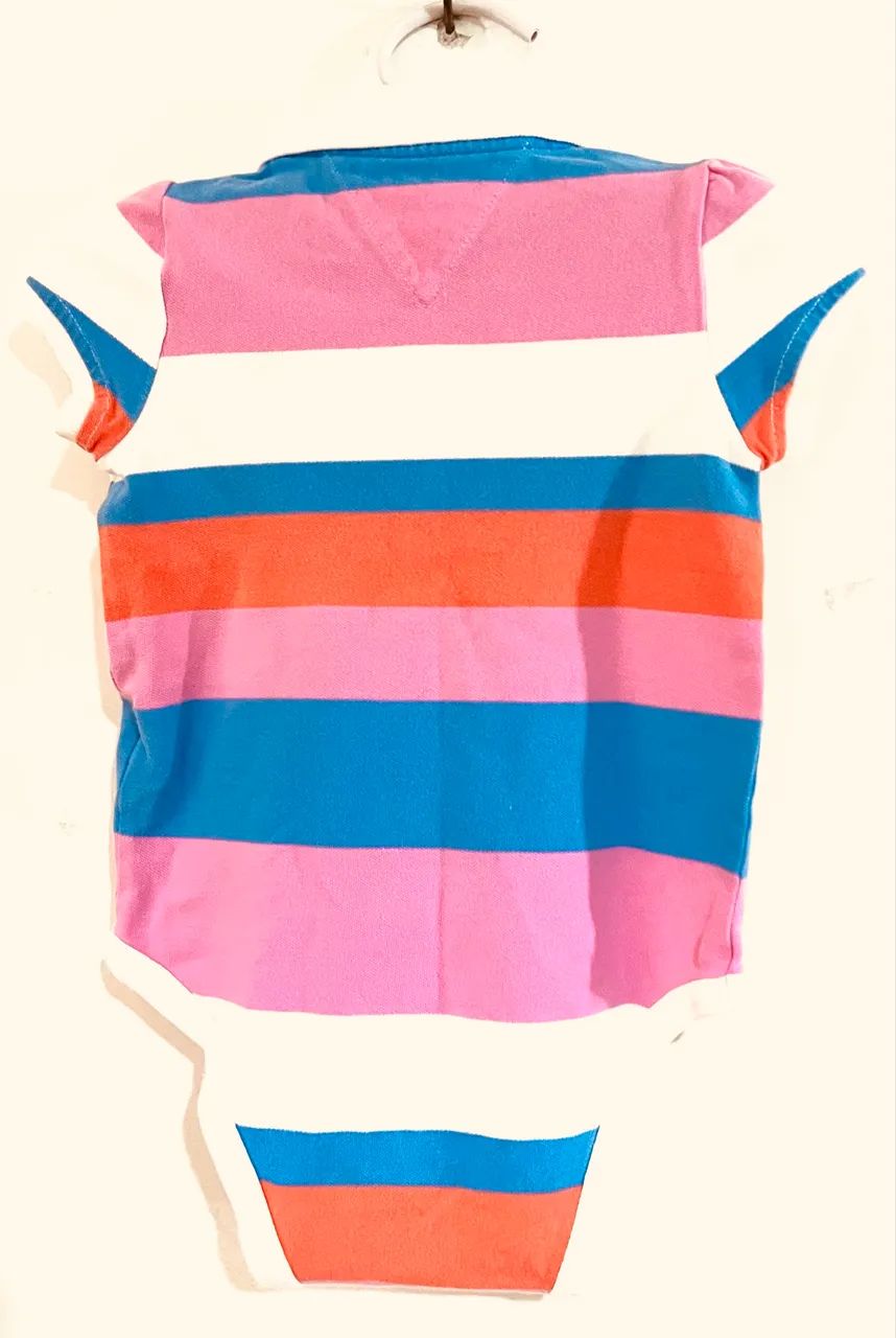 Body listrado Bebê tam 18 meses Tommy Hilfiger  - Foto 5