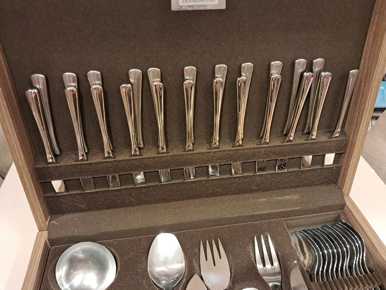 Jogo de talheres 130 peças Tramontina  - Foto 6