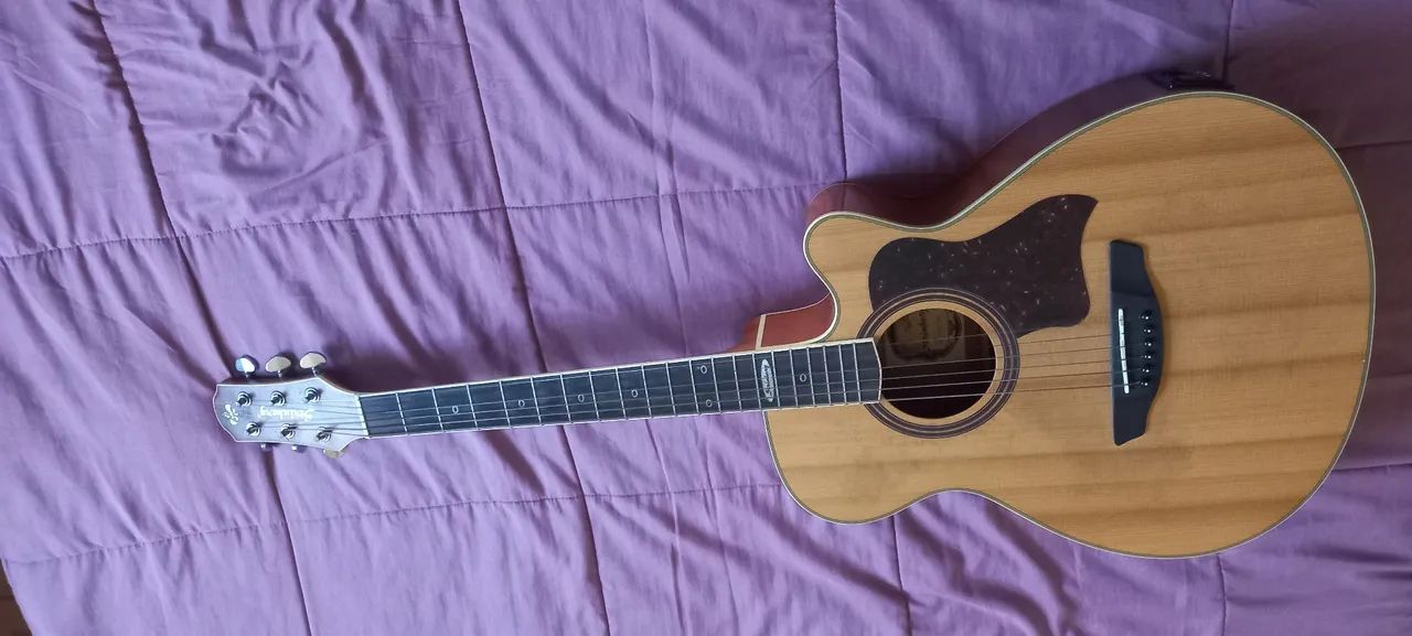 Violão Acústico + caixa de som passiva!