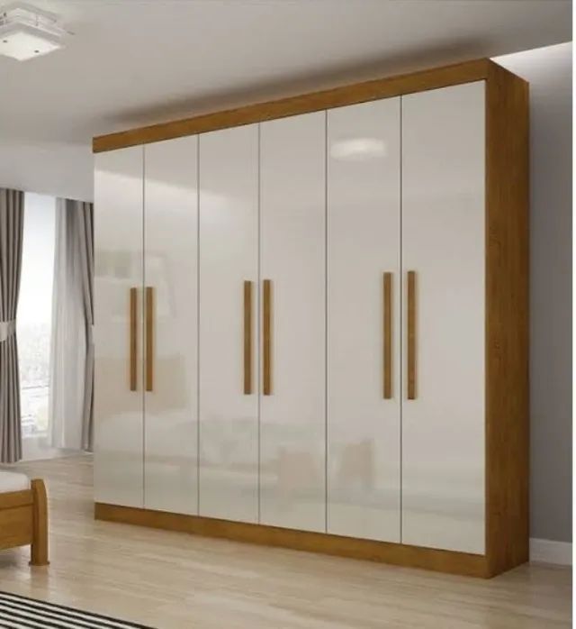 Guarda Roupa Casal 100% MDF 6 Portas 2 Gavetas (FAZEMOS ENTREGA DF E ENTORNO) - Foto 2