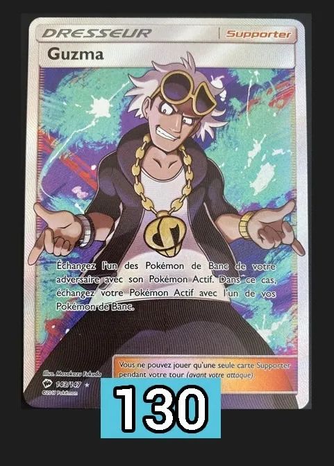 Carta Guzma (143/147) Pokemon TCG