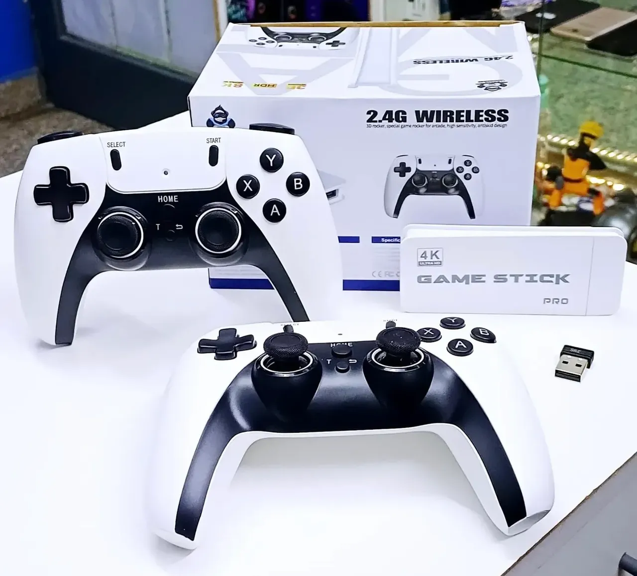 Game Stick Pro 4K Wireless - Diversão Garantida!