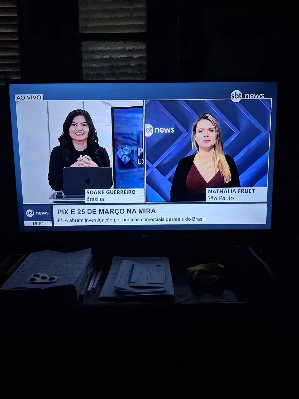 TV AOC Full HD - Com Garantia de 10 meses - Foto 5