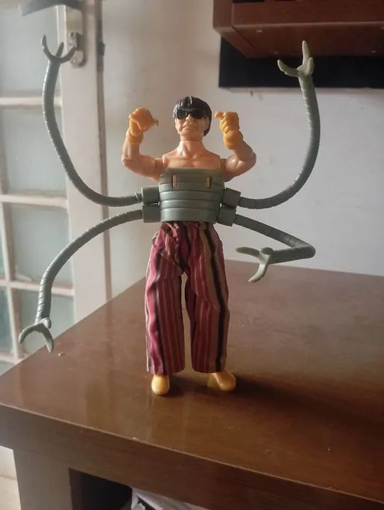 Boneco Homem Aranha - Dr. Octopus 22 cm - Foto 2