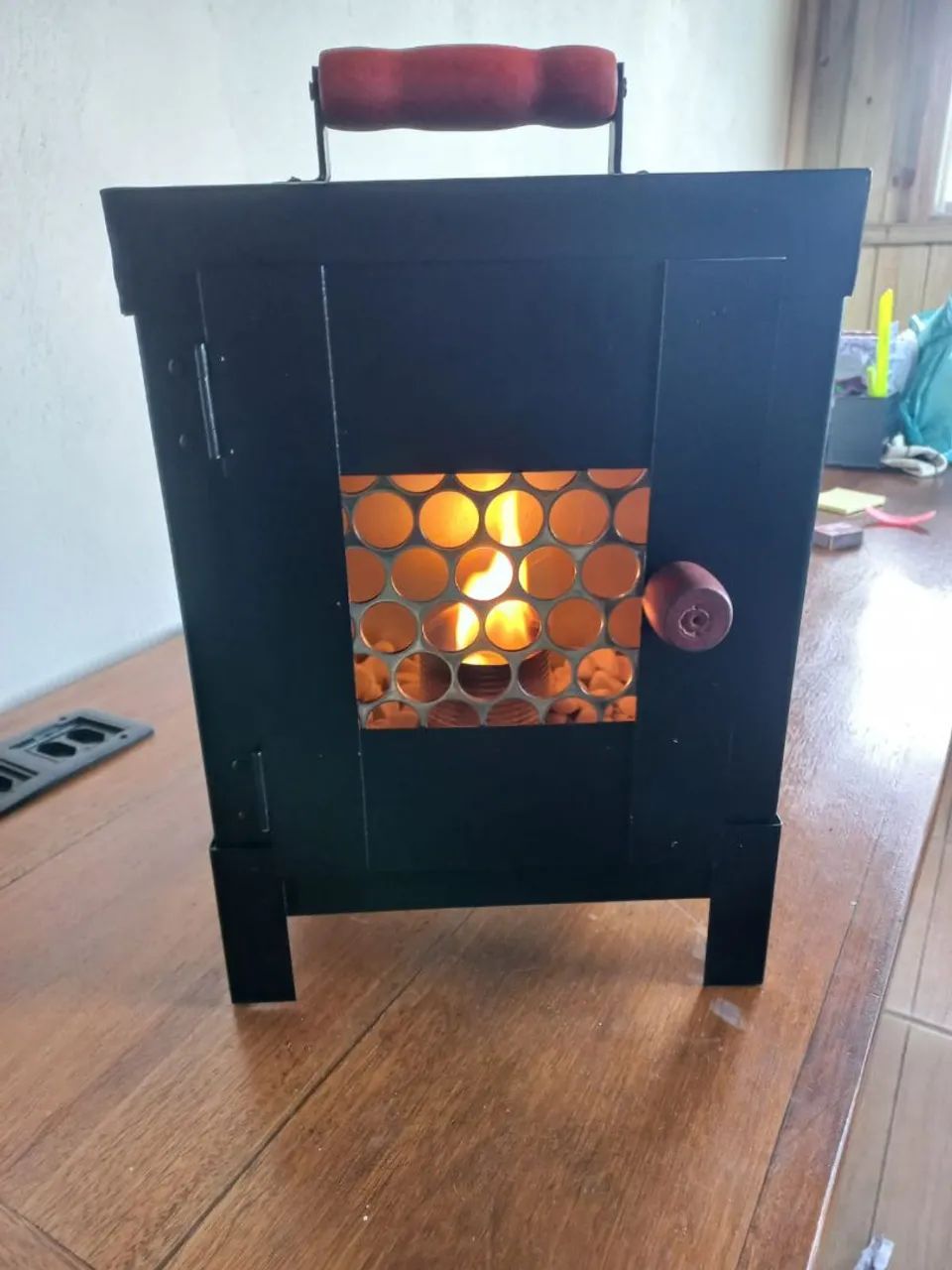 Lareira ecológica, portátil, super prática e segura. - Foto 2