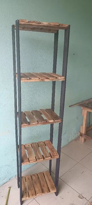 Estante de palete com 5 prateleiras  - Foto 2