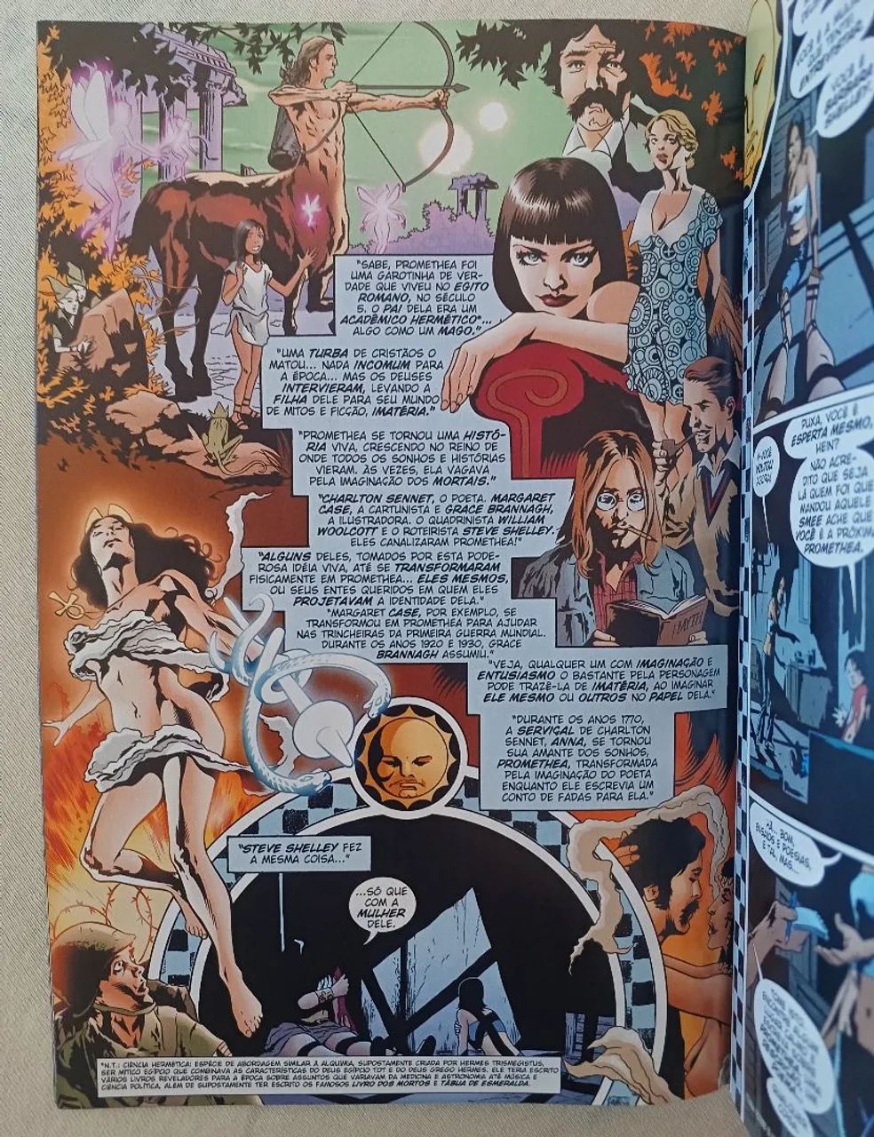 Pixel Media Magazine Vertigo n 4 Promethea Hellblazer Planetary - Foto 3