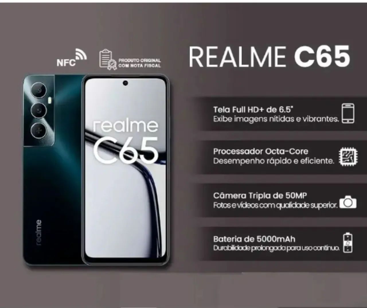 Celular Realme C65 - Celulares e Smartphones - Manaíra, João