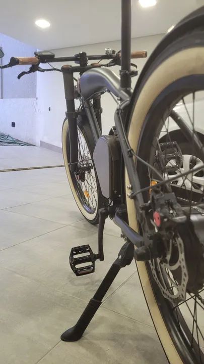 Bicicleta Elétrica - Estilo Vintage - Foto 3