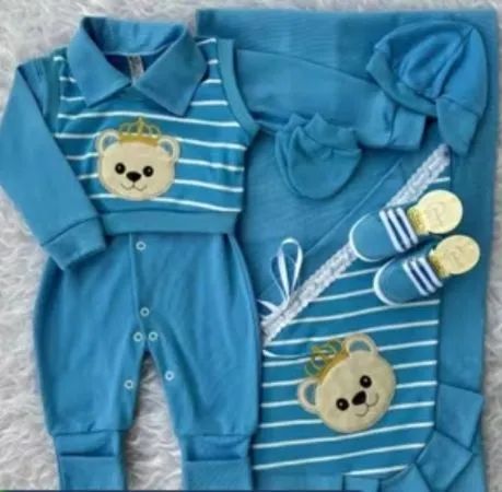 Vendo roupa New born, mais duas saidas de maternidade. - Foto 3