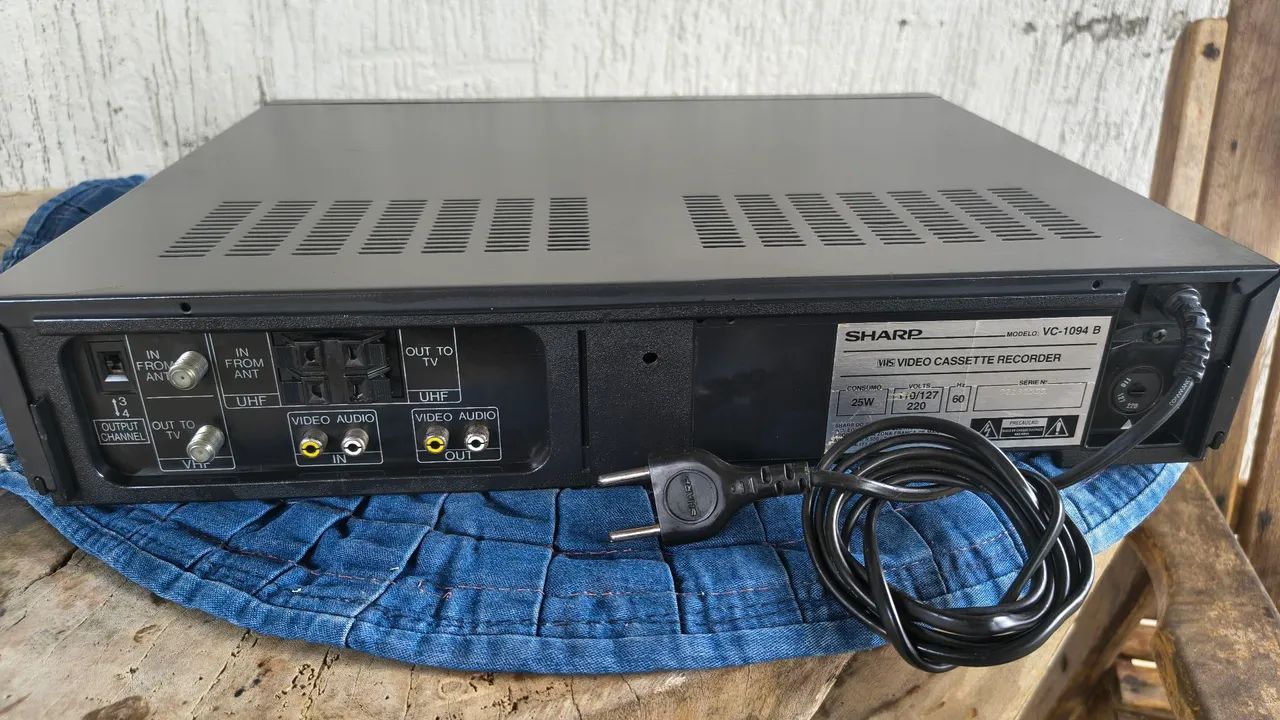 Vídeo cassete SHARP VC-1094...Reparo. - Foto 5