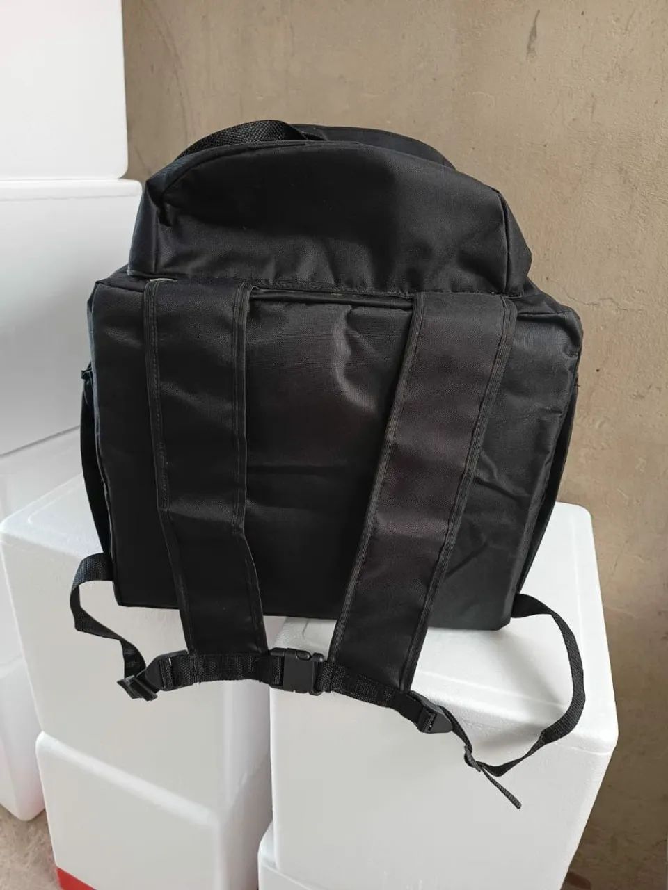 Bag do food preta e vermelha  - Foto 2