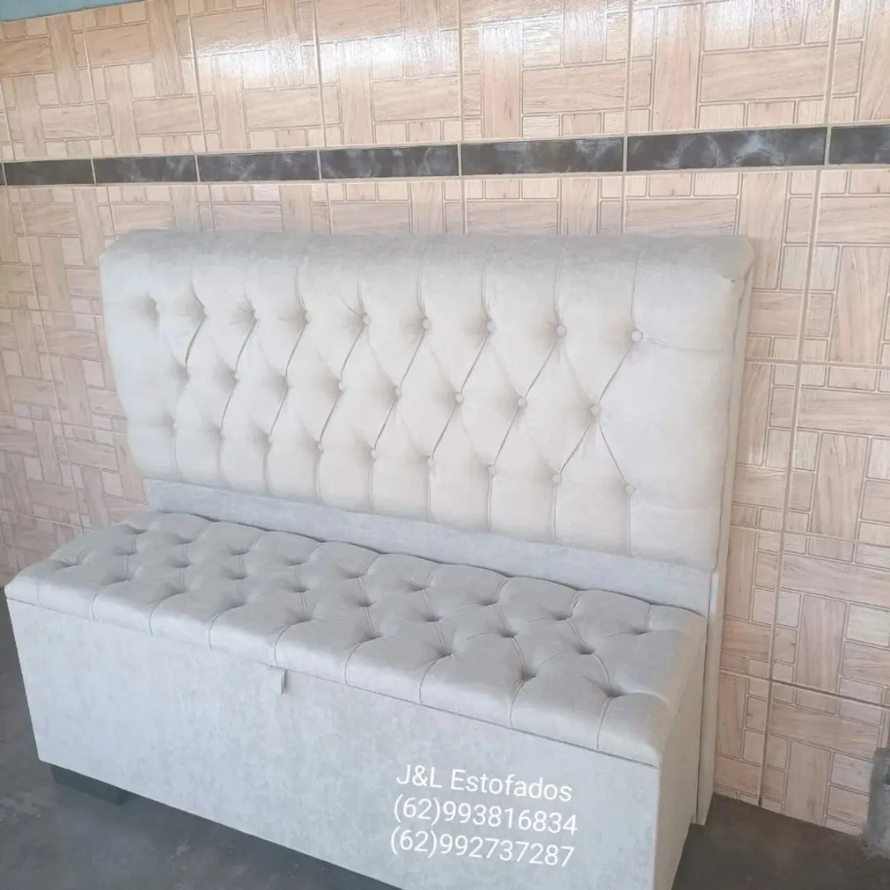 Cabeceira é Baú Recamier  - Foto 3