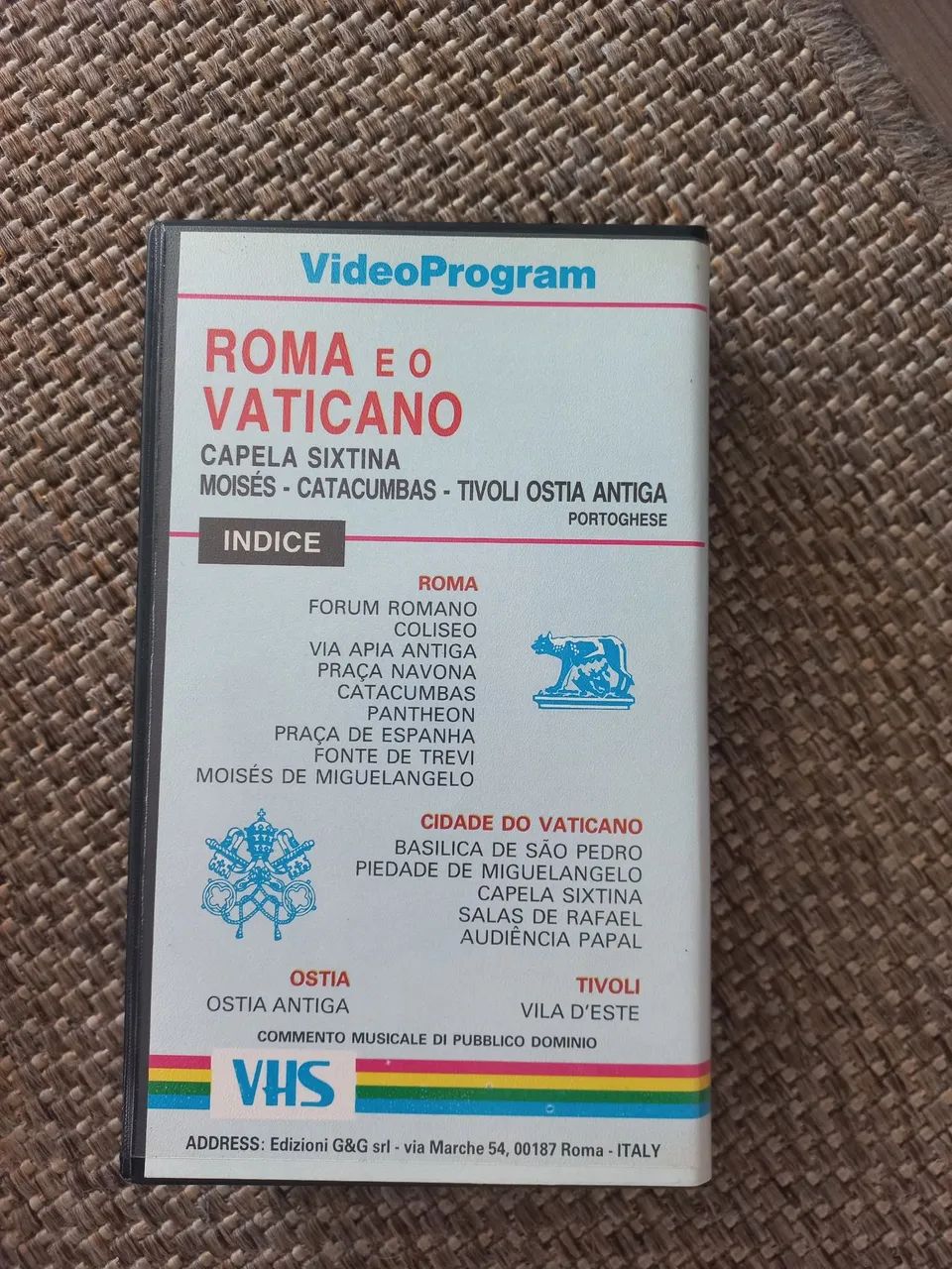 2 VHS Roma + Vaticano e Paris - Foto 4