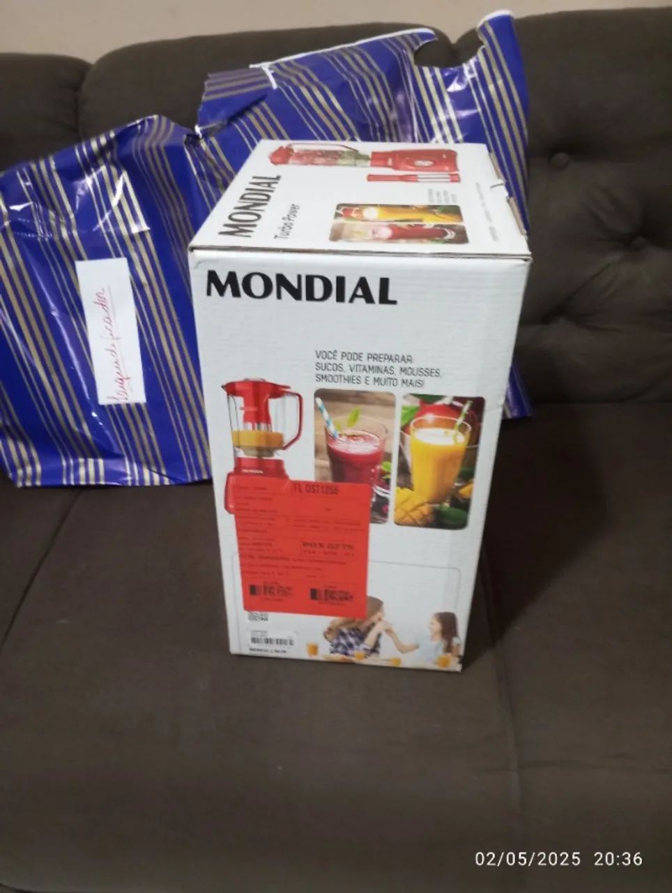 Liquidificador Mondial Turbo Power com Filtro - Foto 4