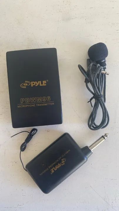 Microfone sem fio Pyle-Pro PDWM96 Lavalier - Foto 3
