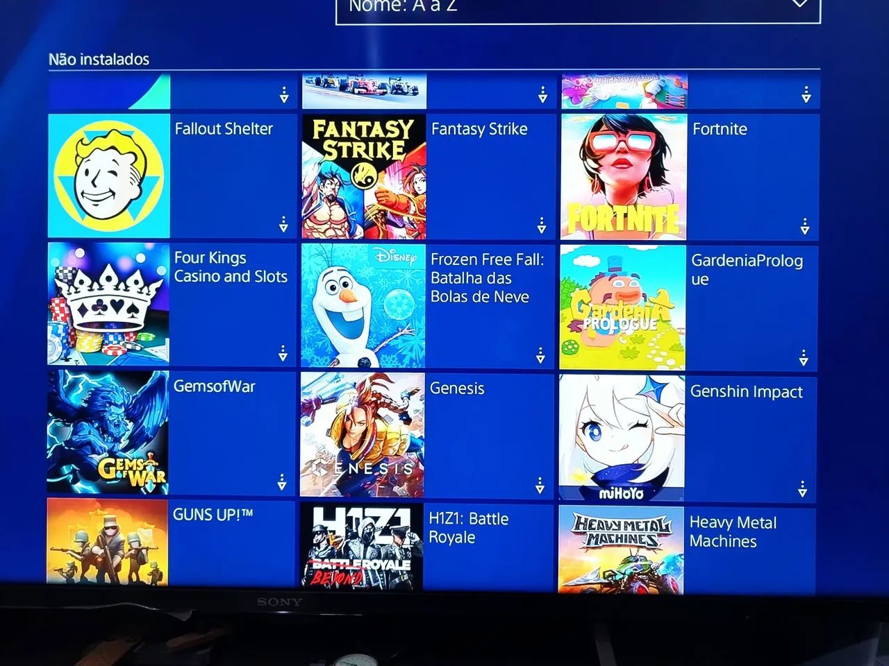 Ps4 Slim 1TB com HDR + 80 Jogos - Foto 5