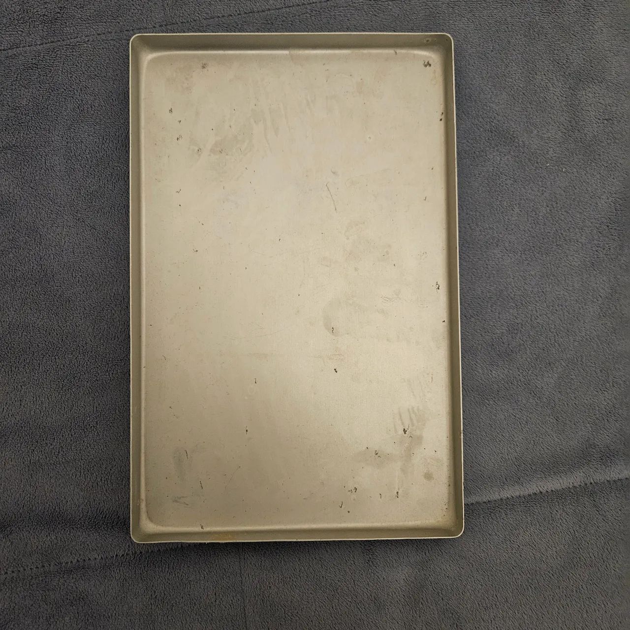 Bandeja de metal para instrumentos médicos, 29x19x1cm