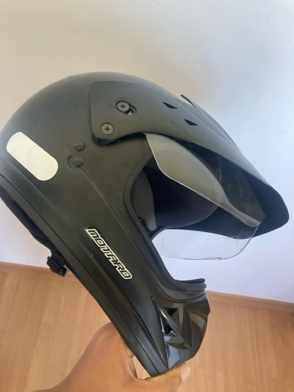 Capacete Motard Preto