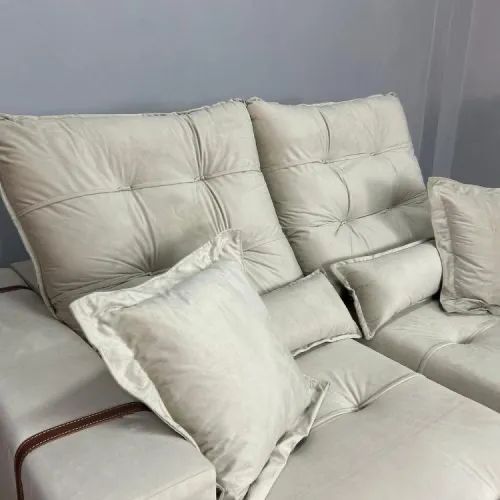 Sofá Retrátil e Reclinável Kioto 2.50m - Entrega Rápida - Foto 5