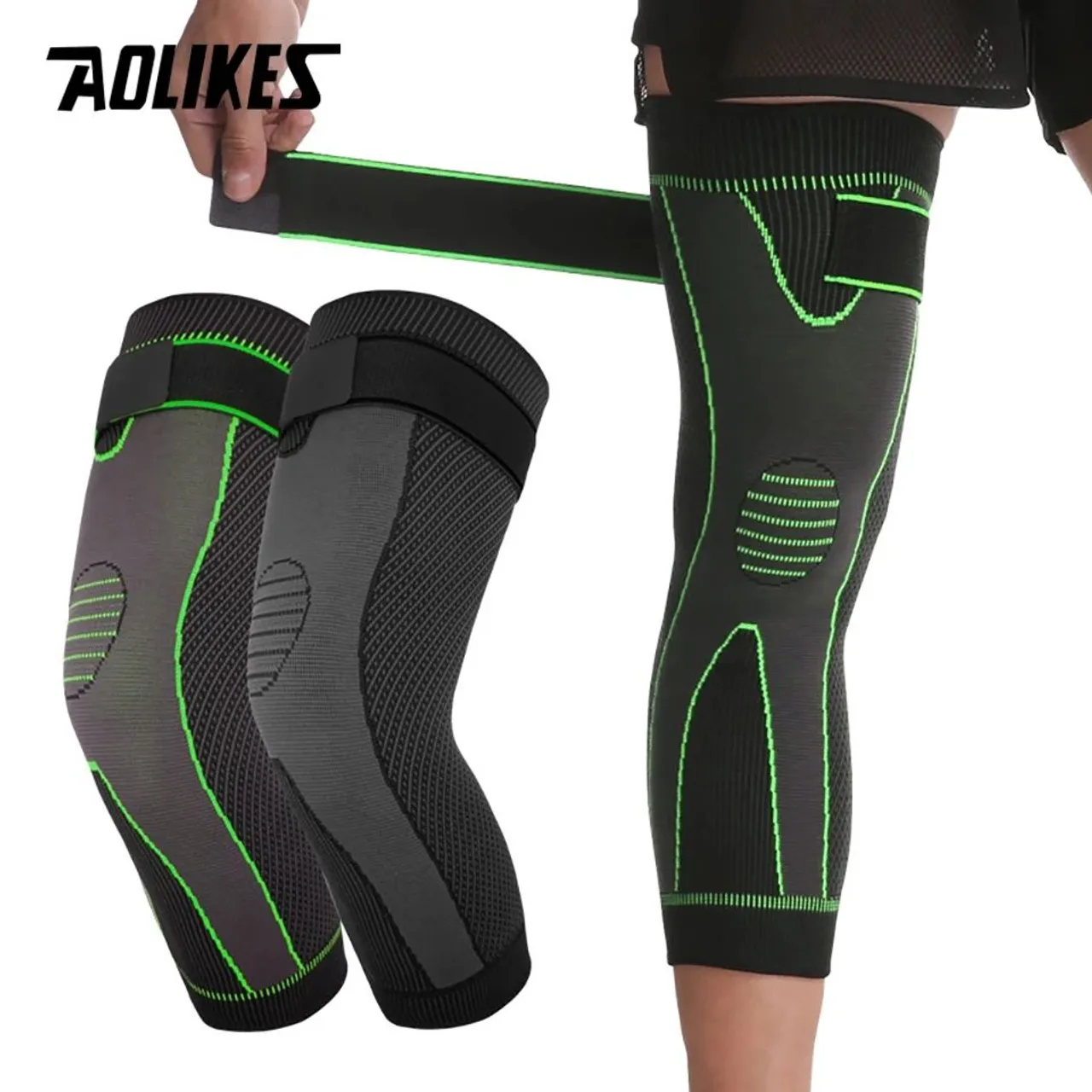 Par de joelheiras esportivas - Suporte e proteção