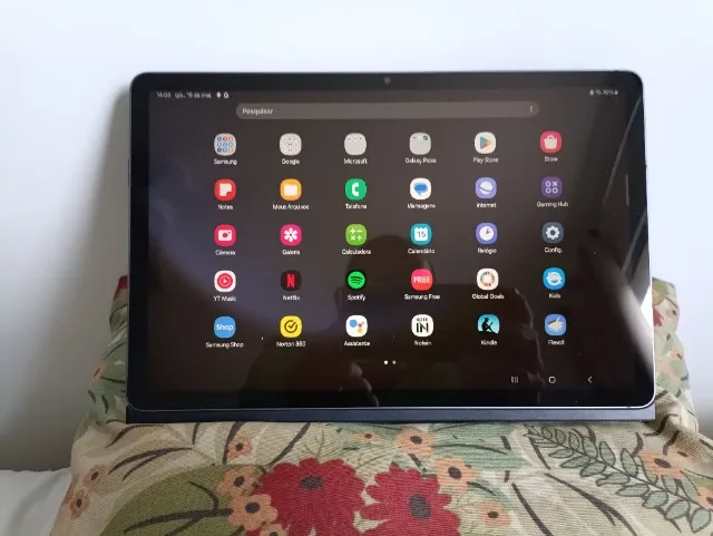Tablet Galaxy Samsung S9-FE 6G DE RAM 128GB ARMAZENAMENTO