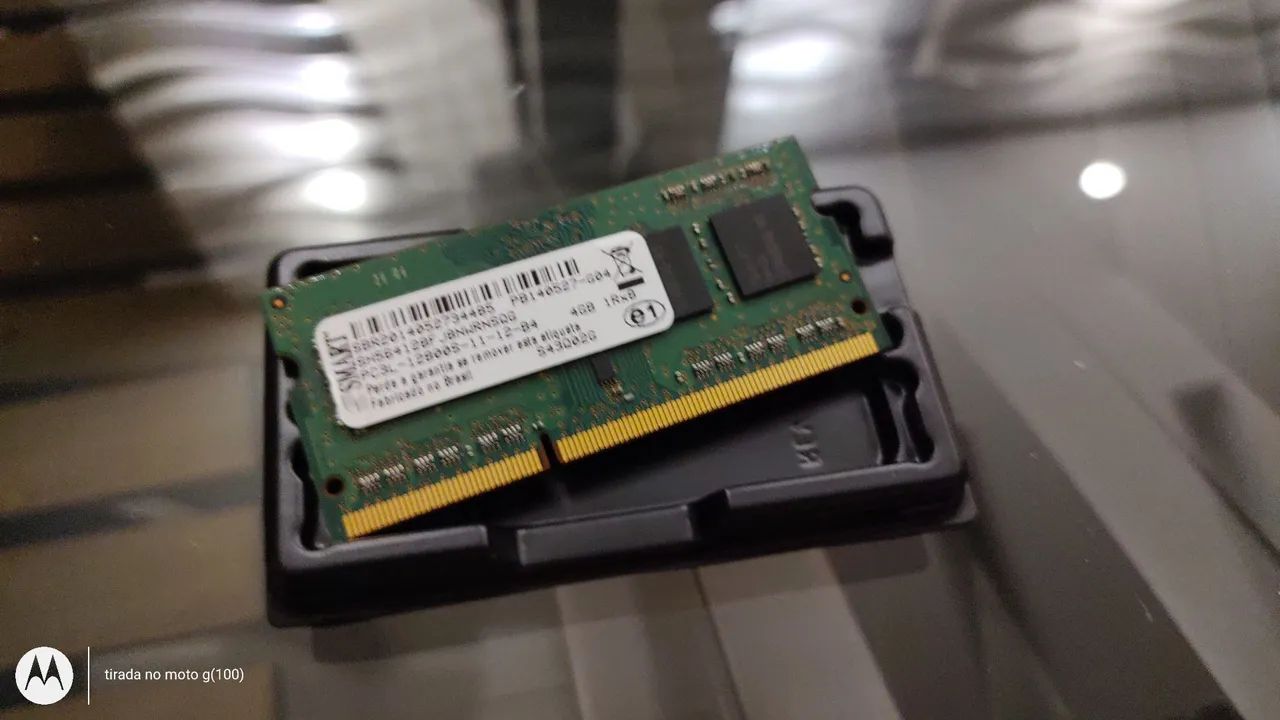 Memória Smart RAM 4GB DDR3 PC3L-12800S