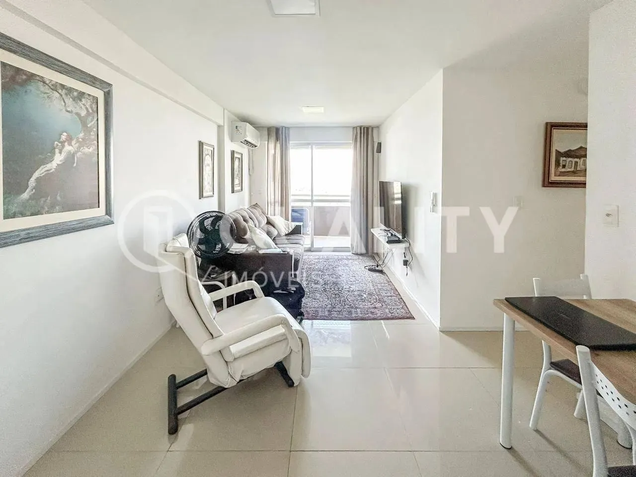 aApartamento de 75m², 100% nascente, com vista definitiva e panorâmica para o Parque do Co