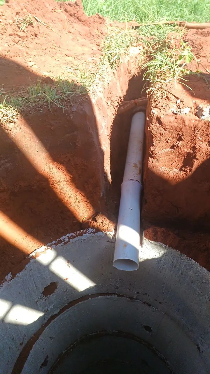 Ligação para o esgoto 