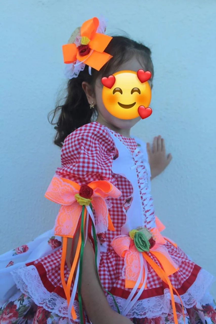 Vestido São João 5 anos - Foto 3