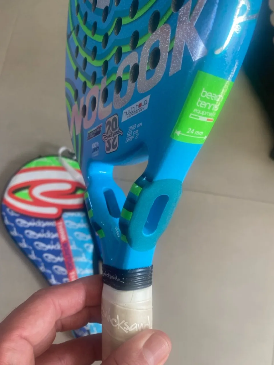 Raquete beach tennis Quicksand marca italiana