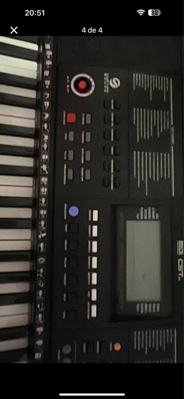 Teclado Musical com Pedal - Foto 2